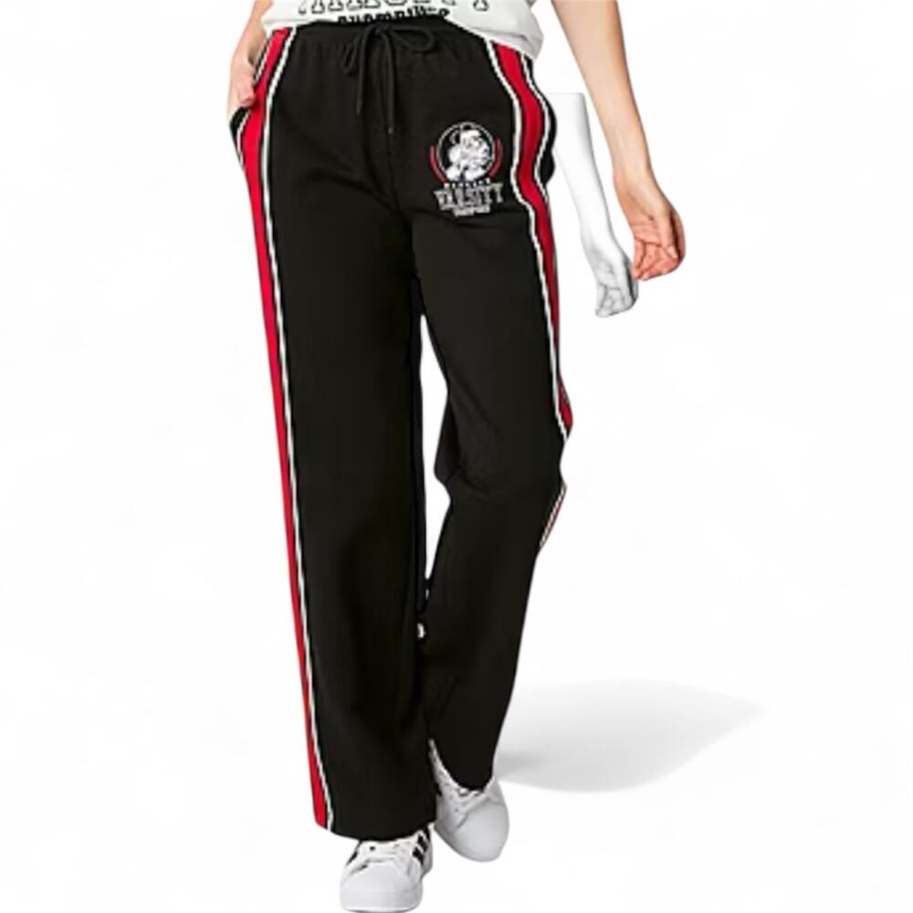Womens Juniors Straight Mickey and Friends Track Pants Size XXL New Disney NWT